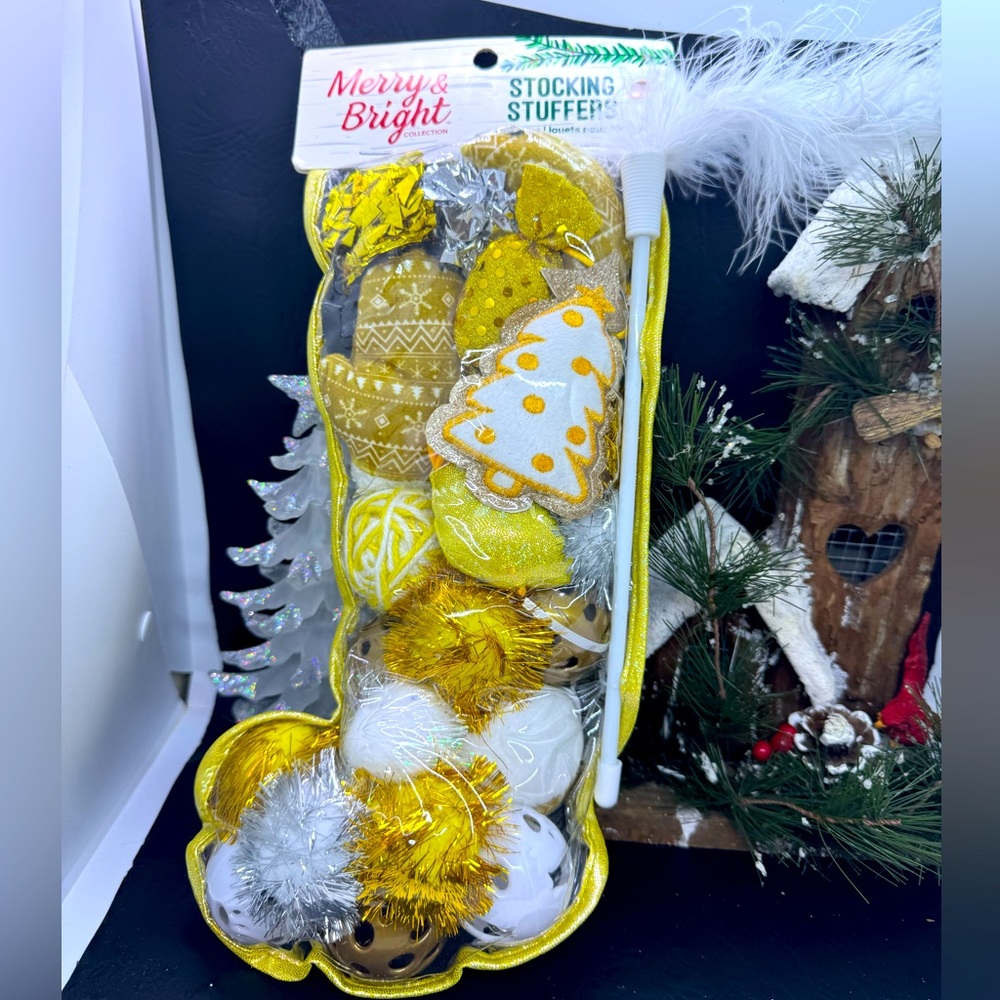 New Stocking bundle cat toys